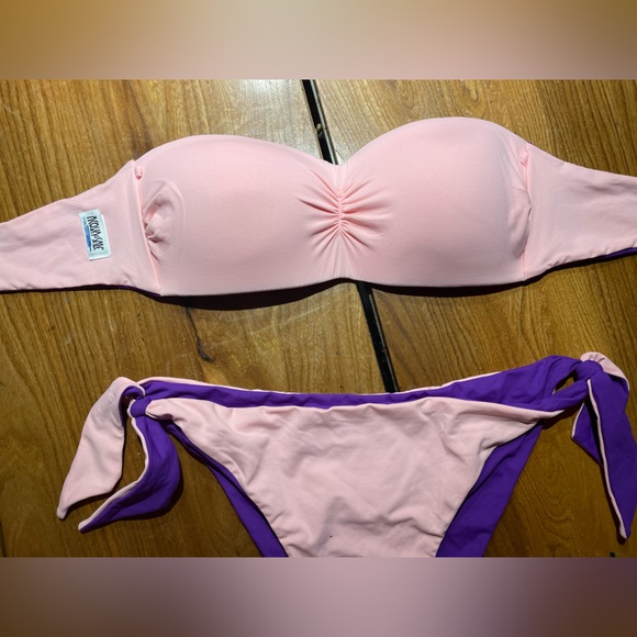 Bandeau Reversible Bikini - Made in Spain - Picture 2 of 3